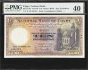 EGYPT. National Bank of Egypt. 10 Pounds, 1947. P-23c. PMG Extremely Fine 40.
Dated November 11th, 1947.

Estimate: $100.00- $200.00