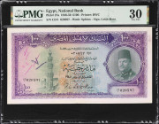 EGYPT. National Bank of Egypt. 100 Egyptian Pounds, 1948. P-27a. PMG Very Fine 30.
PMG Comments "Annotations."

Estimate: $150.00- $300.00