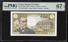 FRANCE. Banque de France. 5 Francs, 1966. P-146a. PMG Superb Gem Uncirculated 67 EPQ.

Estimate: $200.00- $400.00