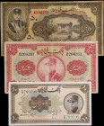 IRAN. Lot of (3). Bank Melli Iran. 10, 20 & 50 Rials, SH 1311-14. P-21a, 25a & 26a. Very Good.

Estimate: $250.00- $450.00