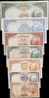 IRAN. Lot of (7). Bank Melli Iran. 5, 10, 20, 50, 100, 500 & 1000 Rials, SH 1317. P-32Aa, 33Ac, 34Ab, 35Af, 36A,, 37a & 38Aa. Very Good.

Estimate: ...