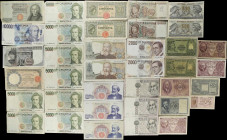 ITALY. Lot of (48). Mixed Banks. 1 to 50,000 Lire, 1930-92. P-Various. Very Good to Extremely Fine.

Estimate: $250.00- $350.00