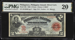 PHILIPPINES. Philippine Islands. 2 Pesos, 1906. P-32b. PMG Very Fine 20.

Estimate: $200.00- $400.00