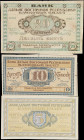 RUSSIA--EAST SIBERIA. Lot of (3). Bank of the Far Eastern Republic. 5, 10 & 20 Kopeks, 1922. P-S1215A, S1215B & S1215C. Very Fine to About Uncirculate...