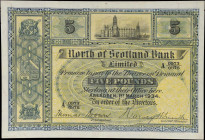 SCOTLAND. North of Scotland Bank Limited. 5 Pounds, 1934. P-S640a. Very Fine.
Minor rust.
From the Scott Lindquist Collection.

Estimate: $150.00-...