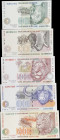 SOUTH AFRICA. Lot of (5). South African Reserve Bank. 10, 20, 50, 100 & 200 Rand, ND (1992-99). P-123a, 124b, 125b, 126a & 127a. Uncirculated.
From t...