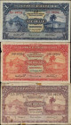 TRINIDAD & TOBAGO. Lot of (3). Government of Trinidad and Tobago. 1, 2 & 5 Dollars, 1939-43. P-5c, 7b & 8.

Estimate: $100.00- $200.00