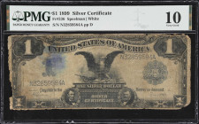 UNITED STATES. Fr. 236. 1899 $1 Silver Certificate. PMG Very Good 10.
PMG Comments "Ink."

Estimate: $50.00- $100.00