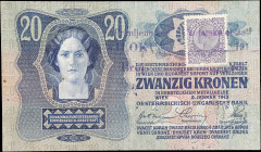YUGOSLAVIA. Kingdom of Serbs, Croats and Slovenes. 20 Kruna, 1913. P-7. Very Fine.
SOLD AS IS/NO RETURNS. 

Estimate: $200.00- $300.00