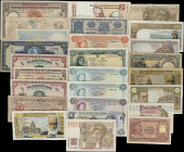 MIXED LOTS. Lot of (27). Bahamas, Brazil, British West Africa, Cayman Islands, France, Hong Kong, Ireland, Italy, Martinique, Scotland & Tahiti. Mixed...
