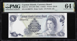MIXED LOTS. Lot of (7). Cayman Islands, East Caribbean States, Gibraltar, Great Britain & Saint Helena. Mixed Banks. Mixed Denomination, ND (1965-88)....
