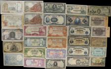 MIXED LOTS. Lot of (43). Mixed Banks. Mixed Denomination, Mixed Dates. P-Various. Very Good to Very Fine.
Short snorter collection.

Estimate: $200...
