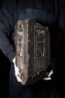 EGYPTIAN BASALT OBELISK FRAGMENT WITH THE HORUS NAME OF RAMSES II

New Kingdom, 19th Dynasty, Ca. 1279 - 1212 BC An Egyptian fragment of an obelisk ...