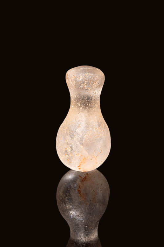 EGYPTIAN POLISHED QUARTZ AMULET

Ca. 664 - 332 BC An Egyptian quartz amulet, p...