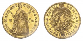 HUNGARY. Maria Theresa, 1740-80. Ducat, 1751 KB, Kremnitz, Fr-180; KM-329.2.
About extremely fine.