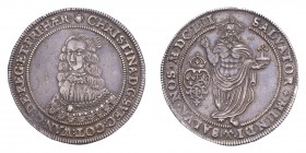 SWEDEN. Christina, 1632-54. Riksdaler, 1652, Stockholm, 28.83 g. Ahlstrom 21; Dav-4525. 
Good very fine, toned.