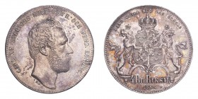 SWEDEN. Karl XV, 1859-72. 4 Riksdaler Riksmynt, 1864 ST, Stockholm, 34.01 g. KM-711, Dav-356; Ahlstrom 17. 
Head of Carl XV facing right, legend reads...