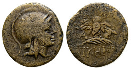 greek coins AE Bronze 2 g. 17,4 mm.