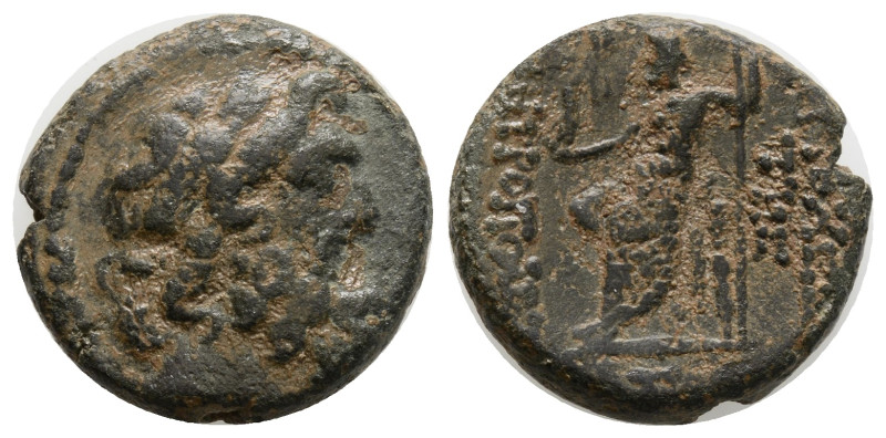 greek coins AE Bronze 8,2 g. 20,6 mm.