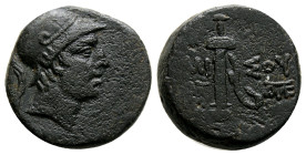 greek coins AE Bronze 8,9 g. 20,9 mm.