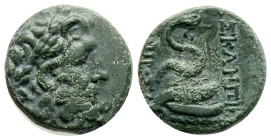 greek coins AE Bronze 6,6 g. 19,8 mm.