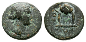 greek coins AE Bronze 3,7 g. 15,7 mm.