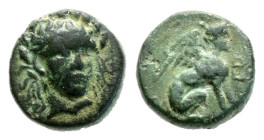 greek coins AE Bronze 0,83 g. 8,8 mm.