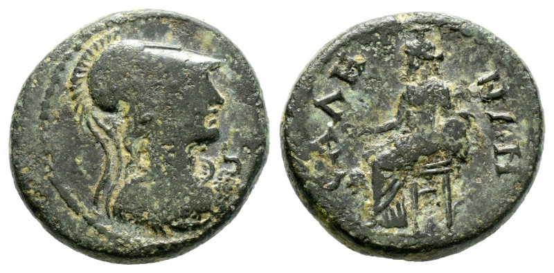 greek coins AE Bronze 5,4 g. 19,8 mm.