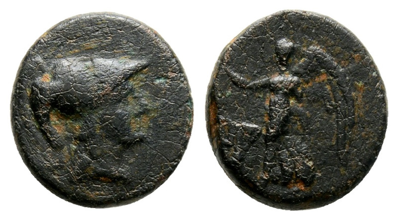 greek coins AE Bronze 1,9 g. 12,9 mm.