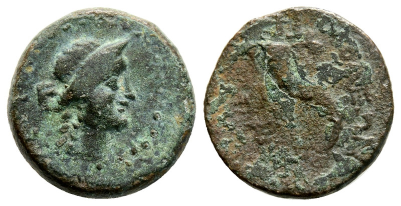 greek coins AE Bronze 5,7 g. 18,7 mm.