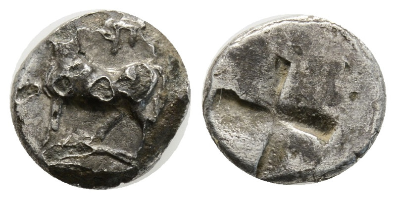 greek coins Silver Hemidrachm, 1,5 g. 12,2 mm.