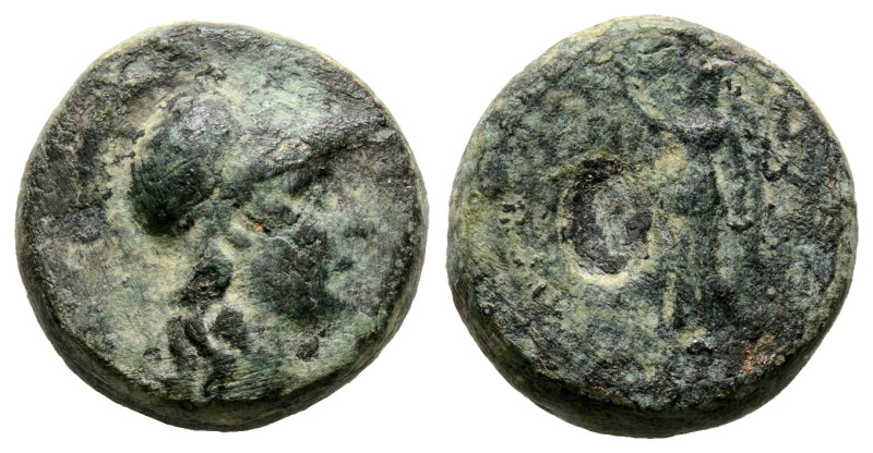 greek coins AE Bronze 8,5 g. 18 mm.