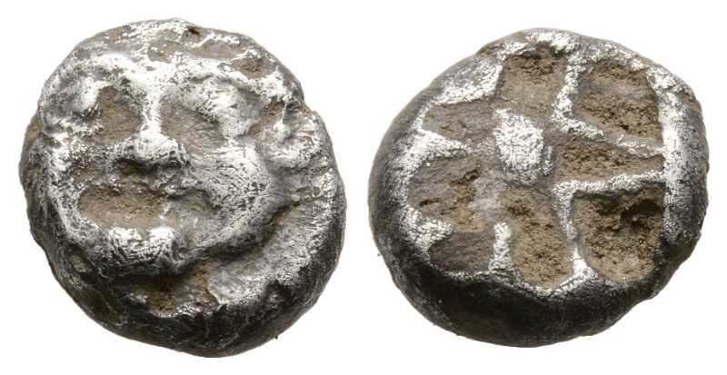 greek coins Silver Drachm.3 g. 12,7 mm.