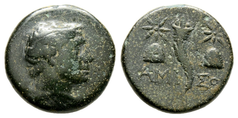 greek coins AE Bronze 3,8 g. 16,7 mm.