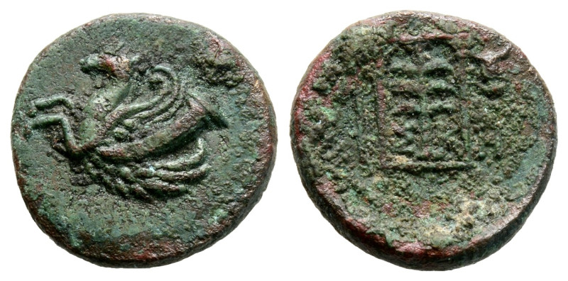 greek coins AE Bronze 3,2 g. 16,8 mm.