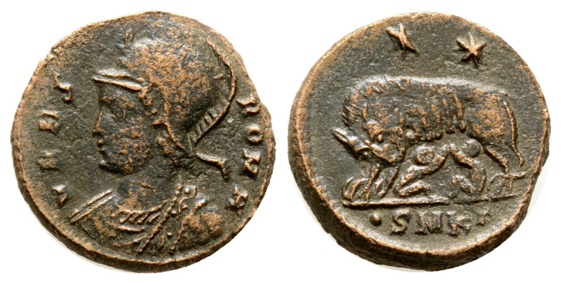 Roman Coins AE Bronze. 3 g. 17,2 mm.