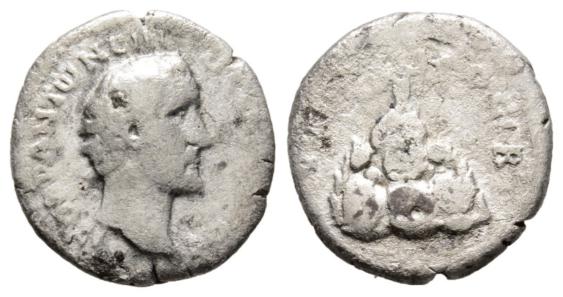 Roman Coins Silver Drachm. 2,3 g. 17,6 mm.