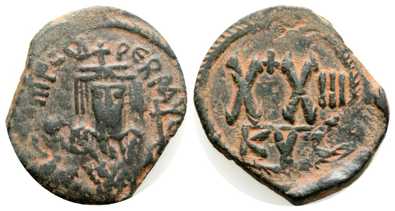 Byzantine Coins AE Bronze. 4,7 g. 25,1 mm.