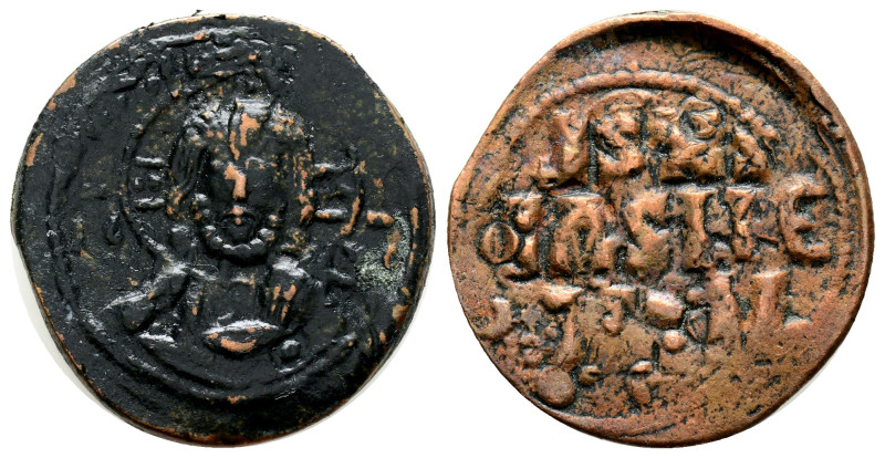 Byzantine Coins AE Bronze. 7,7 g. 28 mm.