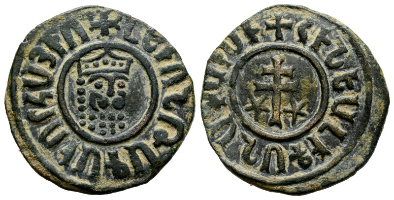 Medieval, World and Islamic coins, AE Bronze 7,7 g. 29,8 mm.