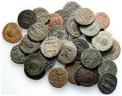Ancient Bronze Coins..35 Pieces .. Sold As Seen.No Returns.