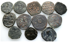 Ancient Bronze Coins..12 Pieces .. Sold As Seen.No Returns.