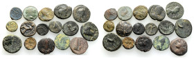 Ancient Bronze Coins..16 Pieces .. Sold As Seen.No Returns.