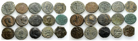 Ancient Bronze Coins.. Pieces ..15 Sold As Seen.No Returns.