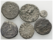 Ancient Bronze Coins.. Pieces ..6 Sold As Seen.No Returns.