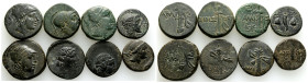 Ancient Bronze Coins.. Pieces ..8 Sold As Seen.No Returns.