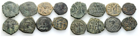 Ancient Bronze Coins.. Pieces ..8 Sold As Seen.No Returns.