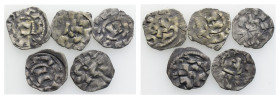 Ancient Bronze Coins.. Pieces ..5 Sold As Seen.No Returns.