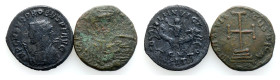 Ancient Bronze Coins.. Pieces ..2 Sold As Seen.No Returns.