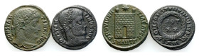 Ancient Bronze Coins.. Pieces ..2 Sold As Seen.No Returns.